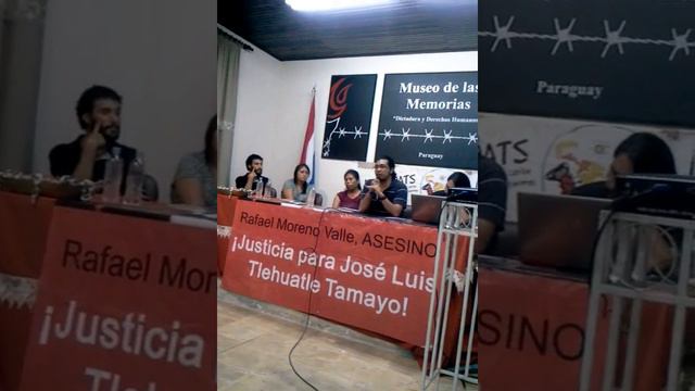 Homenaje a Jose Luis Tlehuatle Tamayo en Paraguay смотреть онлайн