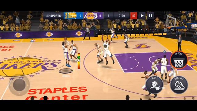 Противоборство!► NBA LIVE mobile! смотреть онлайн