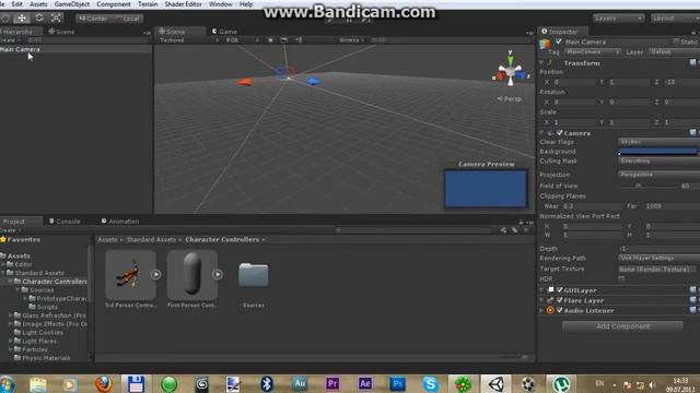 Unity3D - Урок 1 (Интерфейс) смотреть онлайн