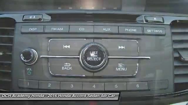 2016 Honda Accord Sedan AH60386 смотреть онлайн
