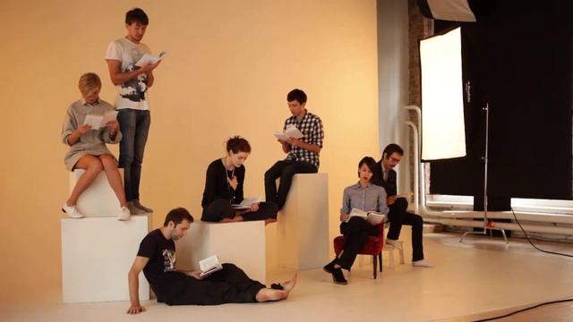Съемка для журнала Snob смотреть онлайн