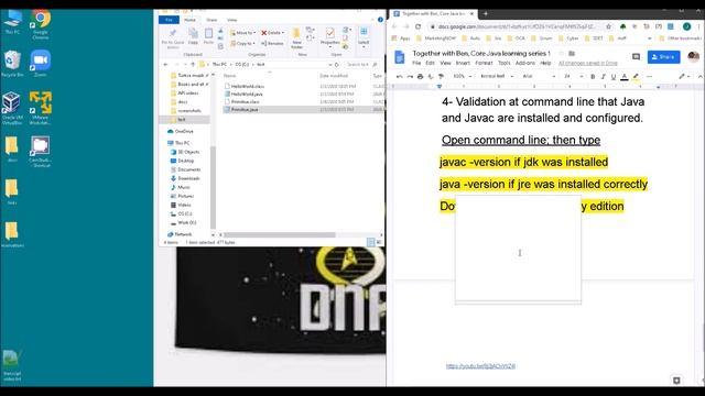 Task 0 Pilot 1 Java JDK Download Installation PathConfiguration Validation & primitive int practice смотреть онлайн