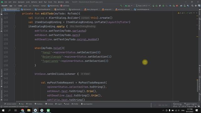 3 qism ResApi Put, Delete смотреть онлайн