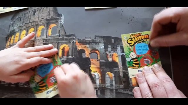 Стираем самую популярную эстонскую лотерею SUPER SUMM смотреть онлайн