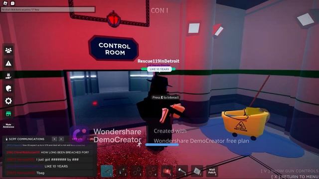 Pure chaos in SCP: Site Roleplay (Roblox) 076 Breach/Nuke/Class D Riot/more... смотреть онлайн