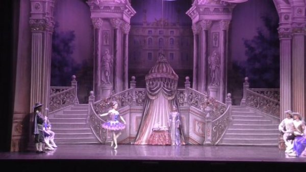 Sleeping beauty ballet I act Lilac Fairy variation Vera Lenskaya