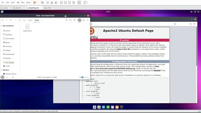 Instalar Apache en Ubuntu Server y configurarlo como servidor WEB смотреть онлайн