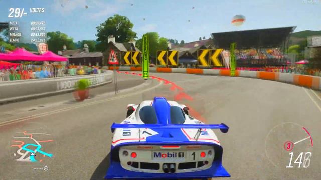Forza Horizon 4 - Ambleside Village Circuit [00:39.720] (Lotus Elise GT1) | NicckTV смотреть онлайн