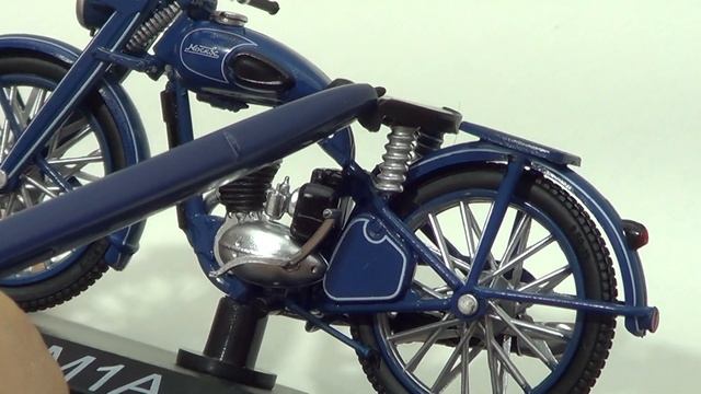 М1А МОСКВА масштаб 1:24 Наши мотоциклы MODIMIO смотреть онлайн