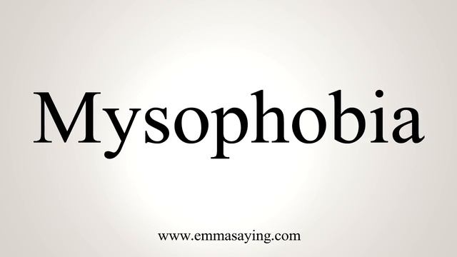How To Say Mysophobia смотреть онлайн