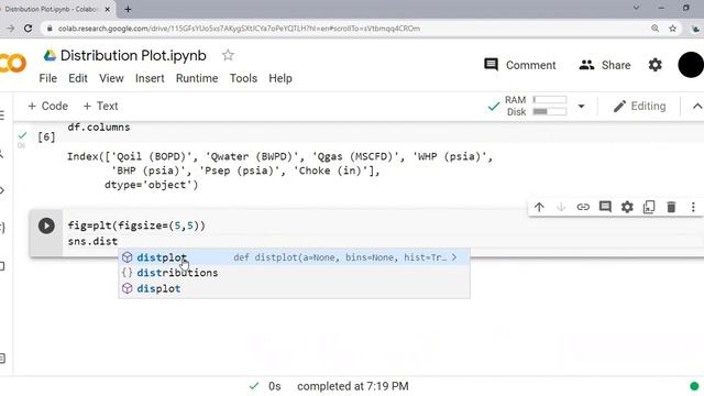 Python 6: Distribution Plot смотреть онлайн