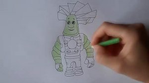 Как нарисовать ФИКСИКА ПАПУСА/481/How to draw PAPUS from FIXICO