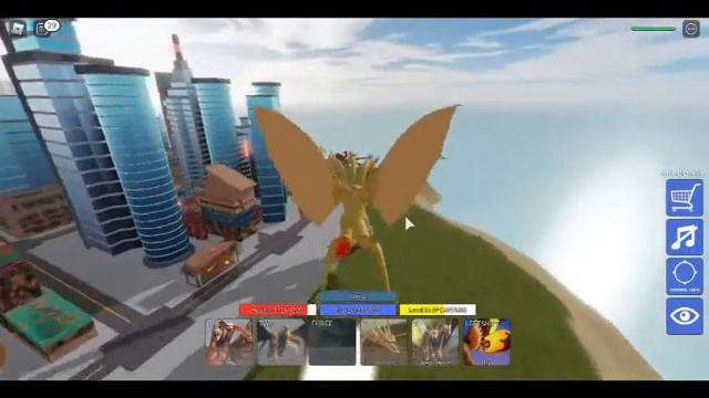 KING GHIDORAH || Roblox Kaiju Universe смотреть онлайн