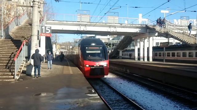 ЭШ2-006 Аэроэкспресс На Белорусском вокзале смотреть онлайн