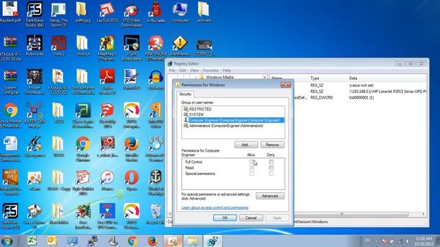 Set default printer with Error 0X00000709 смотреть онлайн