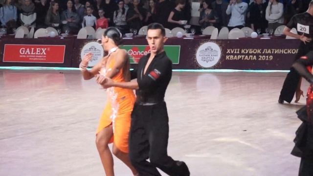 Sergey Litvinov - Anna Anufrieva Samba / Latin Kvartal 2019 Amateur Latin смотреть онлайн