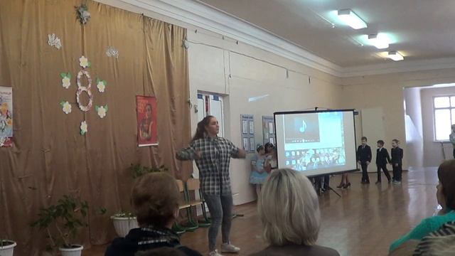 Мероприятие "8 марта" в школе. смотреть онлайн