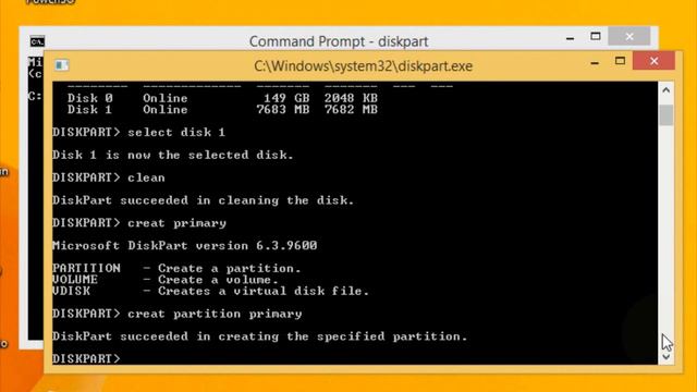How to Boot Format/Flash a Pendrive Using Command Prompt(CMD) смотреть онлайн
