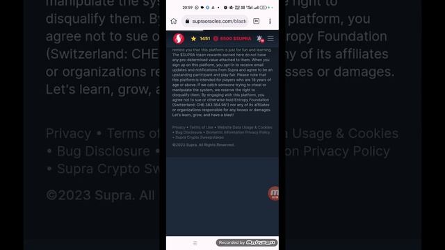 Supra Oracle Big Airdrop | Big Profit soon | 11 Mission Arrived | Supra Oracle New updates #viral смотреть онлайн