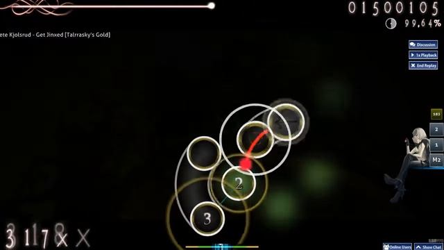 Osu! Antandanesis. "Get Jinxed" 3.44★ смотреть онлайн