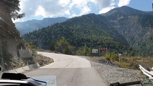 Грузия, Сванетия. Дорога в Местию. Ингурская ГЭС. Развлечения в горах. Сентябрь 2019г. смотреть онлайн