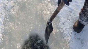 Якутская пешня высокой производительности.
