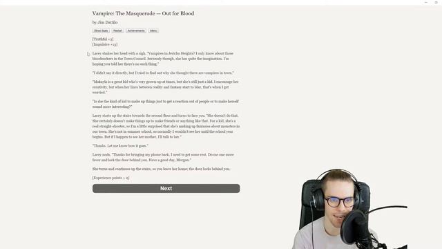 The new Vampire Hunting Text adventure! - First Impressions of VtM: Out for Blood смотреть онлайн
