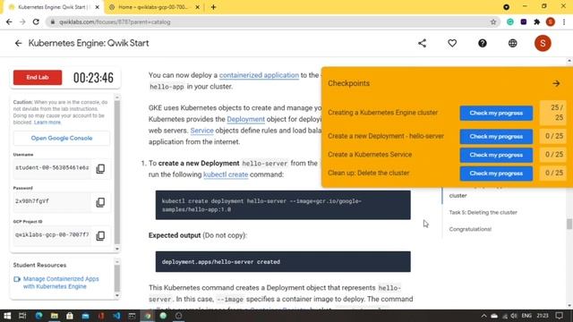 GSP100--Kubernetes Engine--Qwik Start-- Google Cloud Platform--Qwiklabs смотреть онлайн