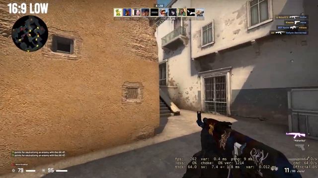 CS:GO FPS Test | AMD Ryzen 5 3600 + RTX 2060 6gb (High & Low Settings) | 16:9 & 4:3 | смотреть онлайн