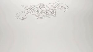 Very Easy ! How to draw tobot z carbot step by step for kid - Transformer giant cars Tobot toys