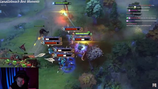 Головач смотрит новый видос EZ 25 | НАЙС ИГРАЕШЬ — ГОЛОВАЧ МЯСНИК LenaGolovach Best Moments Dota