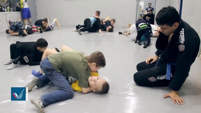 Тренировка по джиу джитсу