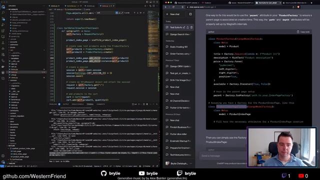 e12: using ChatGPT to write Python/Django unit tests смотреть онлайн