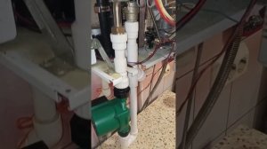 Замена насоса котла Navien на нестандартный