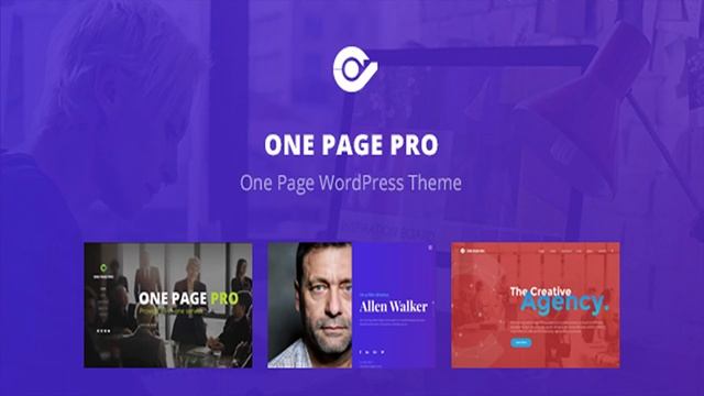 One Page Pro - Multi Purpose OnePage WordPress Theme | Themeforest Website Templates and Themes смотреть онлайн