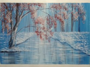 Мастер класс. Гуашь. СКАЗОЧНЫЙ ЛЕС