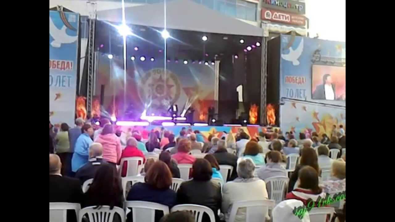 солнечногорск 9 мая 2015 (концерт+салют)