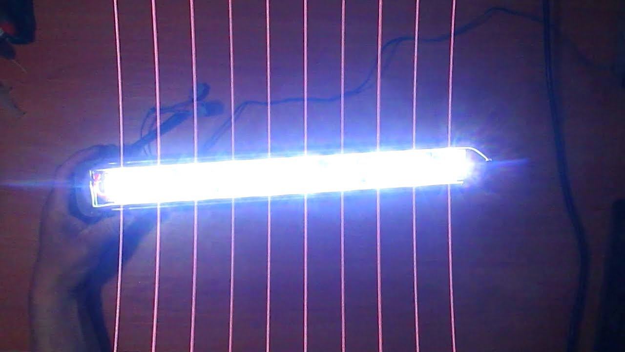 Ремонт китайской светодиодной Led-балки на светодиодах Cree. смотреть онлайн