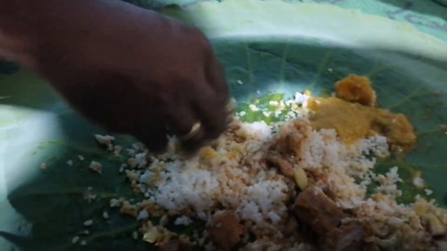 Eating on a Lotus Leaf as our Plate || Filipino Srilankan Family Diary смотреть онлайн