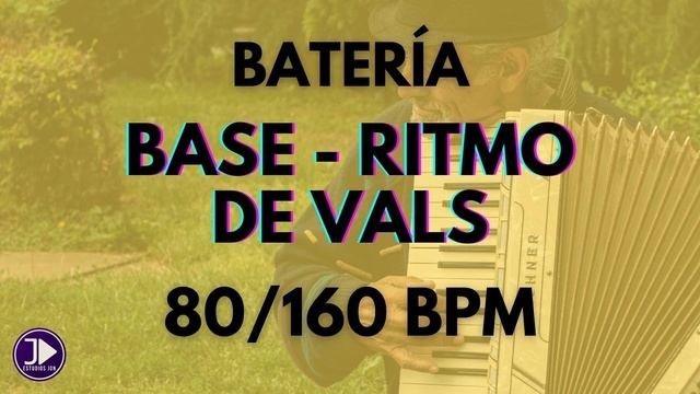 Base de VALS 80 / 160 BPM | Ritmo Para Practicar смотреть онлайн
