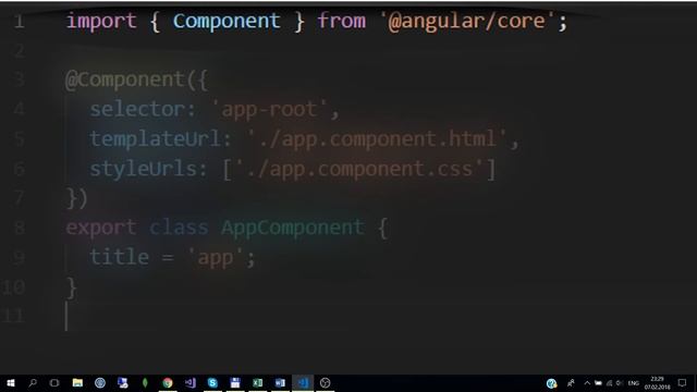 Angular (урок 4) - Структура компонента смотреть онлайн