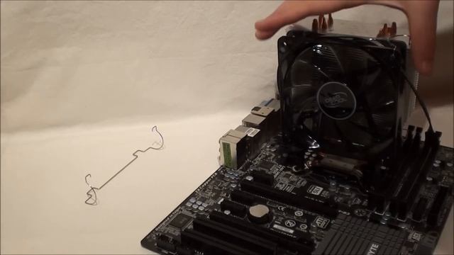 Deepcool GAMMAXX 400: Intel LGA 1155 / LGA 1156 Installation