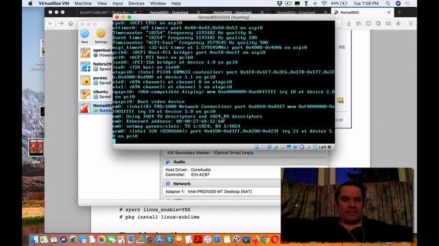 NomadBSD have potential for Python development смотреть онлайн