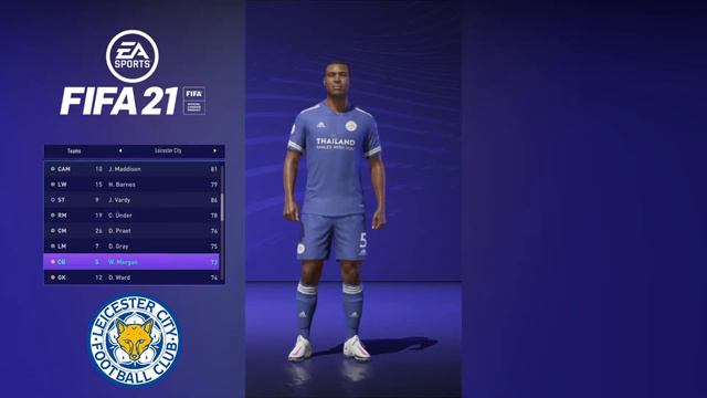 FIFA 21 - LEICESTER PLAYER FACES! смотреть онлайн