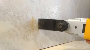 Квадратное отверстие в мдф фартуке кухни не снимая фартука за минуту