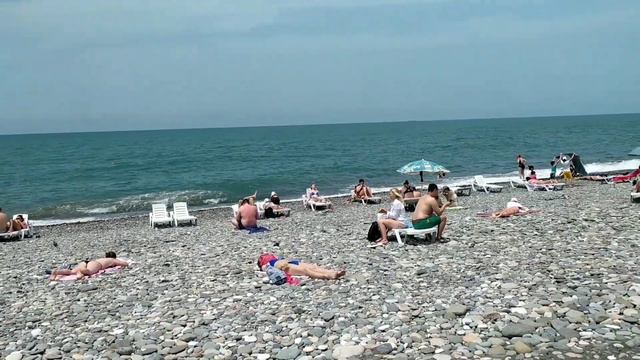 4 июня Батуми 2023. Вода в море +20° смотреть онлайн