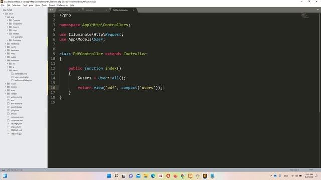 Laravel 9 - Export PDF in Urdu / Hindi смотреть онлайн