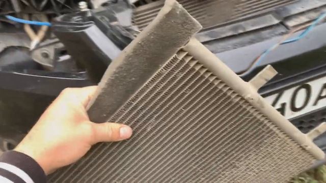 Замена основного радиатора кондиционера на Форд Фокус 2. смотреть онлайн