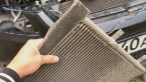 Замена основного радиатора кондиционера на Форд Фокус 2.