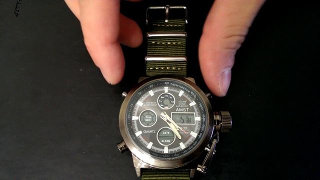 Настройка часов AMST 3003 (часть 2 - инструкция) смотреть онлайн